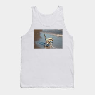 Beach Chairs Waiting Tank Top